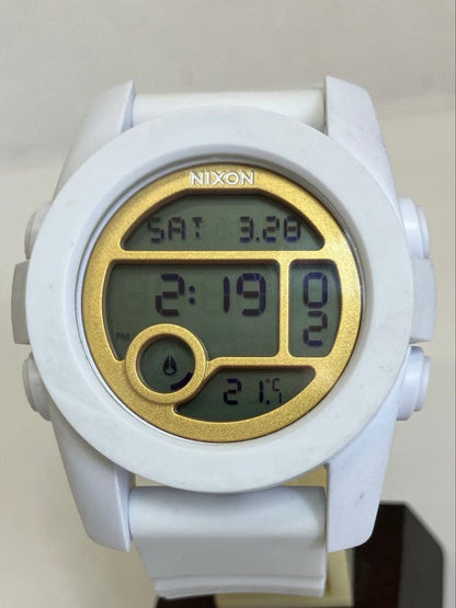 NIXON Digital Unit 40 White Men's Watch — Japanese