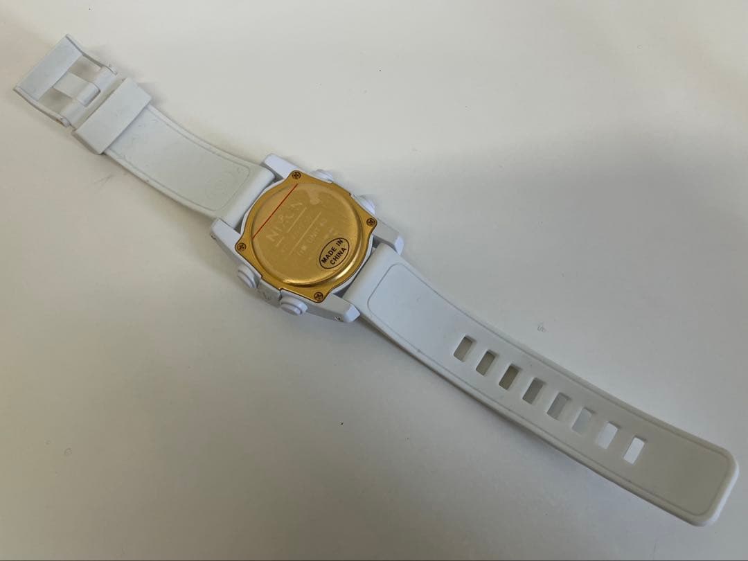 NIXON Digital Unit 40 White Men's Watch — Japanese