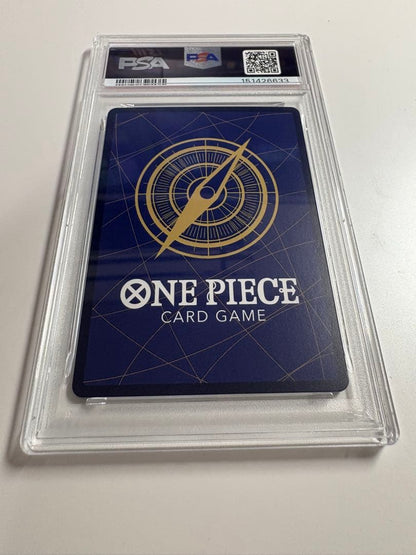 PSA 10 One Piece Dracule Mihawk SR — OP01-070 — Japanese