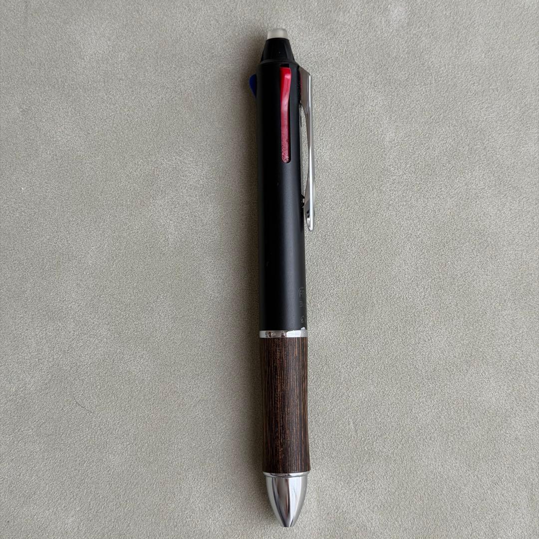 Pilot Friction Ballpoint Pen 7-piece set including wood, metal pens, and refill cartridges