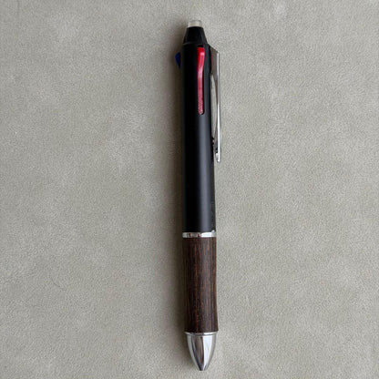 Pilot Friction Ballpoint Pen 7-piece set including wood, metal pens, and refill cartridges