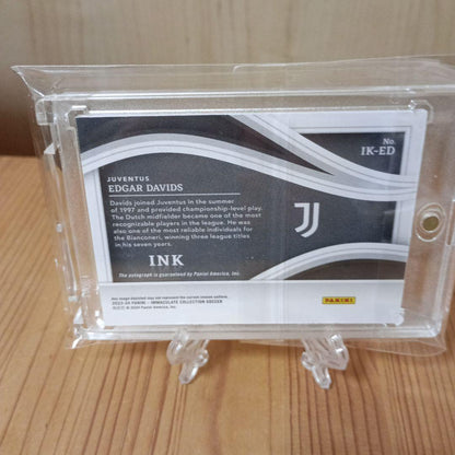 Juventus INK Edgar Davids Sign Card — Japanese