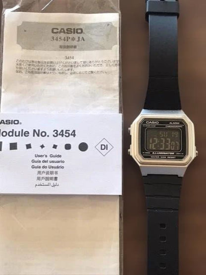 CASIO W-217H BGD5000 Set Digital Men's Watch — Japanese