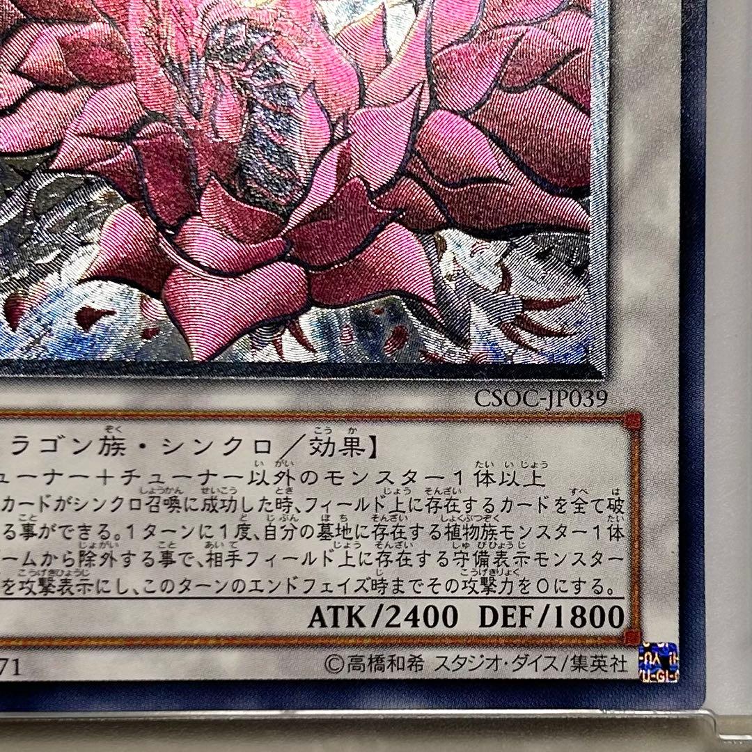 Yu-Gi-Oh Black Rose Dragon — Japanese