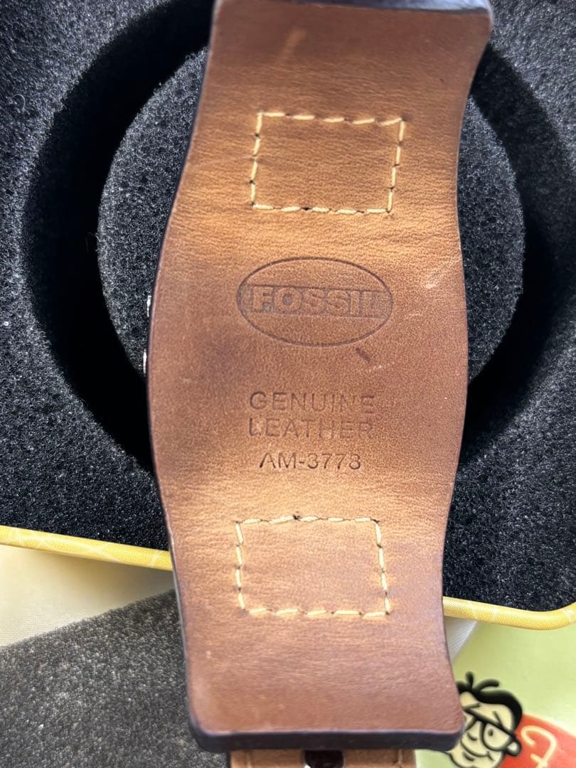 FOSSIL AM-3778 Quartz Men's Watch — Japanese