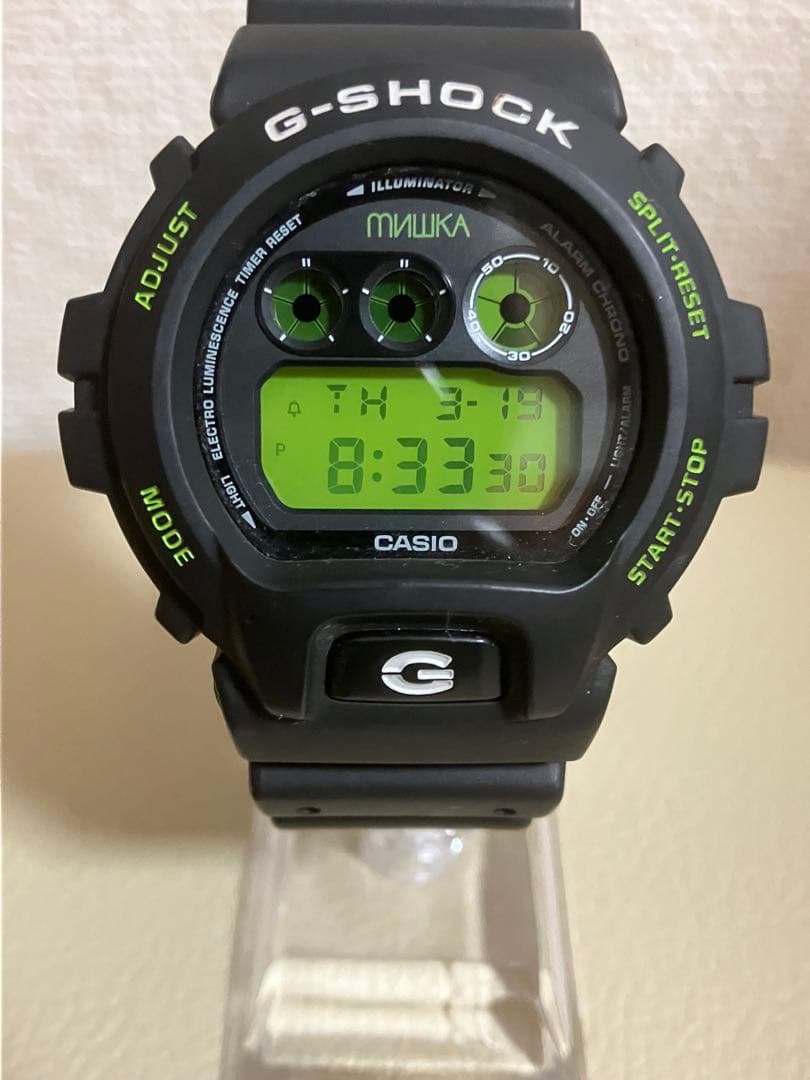 CASIO G-SHOCK mishka collab Digital Men's Watch — Japanese