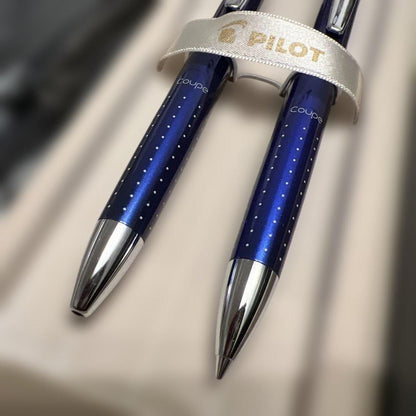 PILOT Coupe blue ballpoint pen and mechanical pencil set with two writing instruments