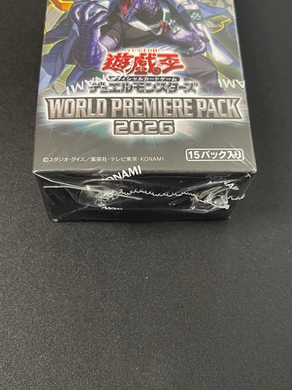 Yu-Gi-Oh Yu-Gi-Oh! World Premiere Pack 2026 Box Box — Japanese