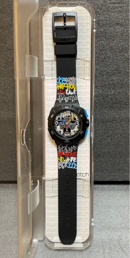 swatch SUIB101 Quartz Men's — Japanese