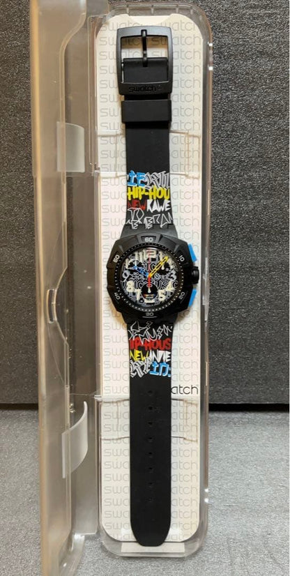 swatch SUIB101 Quartz Men's — Japanese