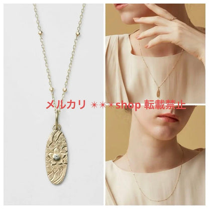 Agat K10 cut parts necklace chain 45 cm in length with sales certificate