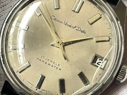 Citizen HOMER DATE 17 JEWELS Manual Men's Watch — Japanese