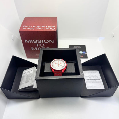 swatch SO33R100C Quartz Men's — Japanese