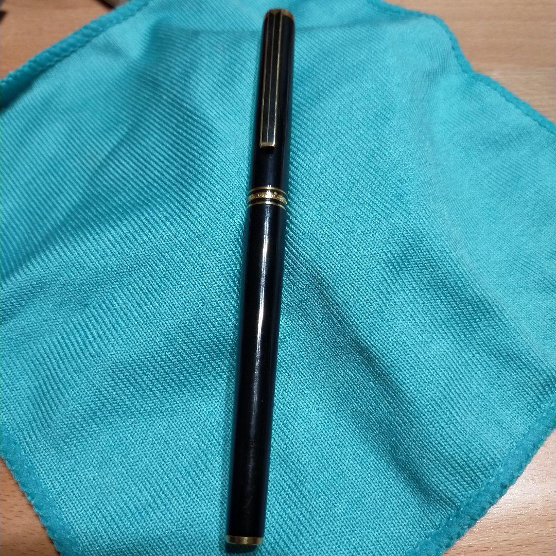Pilot fountain pen with fine nib shown without ink in unused condition