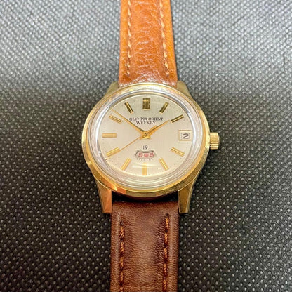 ORIENT オリエント ウイークリースペシャル 19石手巻き Manual Men's Watch — Japanese