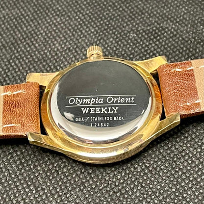 ORIENT オリエント ウイークリースペシャル 19石手巻き Manual Men's Watch — Japanese