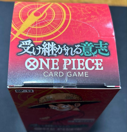 One Piece One Piece Card Game: The Will That Is Passed Down Box — OP-13 — Japanese
