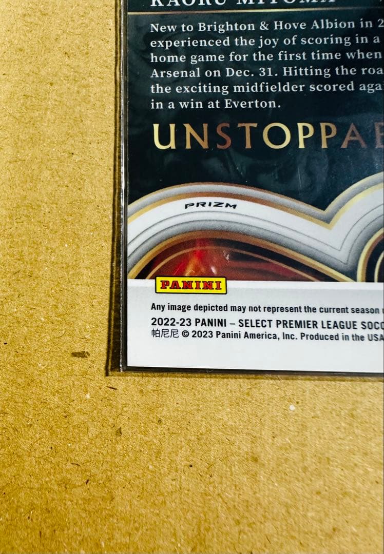 Kaoru Mitoma RC PANINI SELECT — Japanese