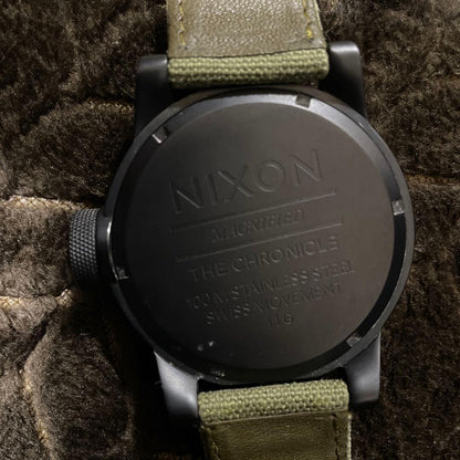 NIXON The Chronicle Quartz Men's Watch — Japanese