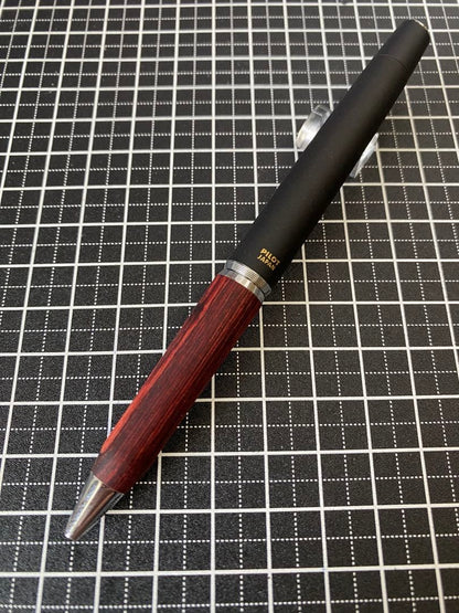 Pilot Fumikaru Nanbu iron ballpoint pen BFU-7SR-NA with black ink, no accessories, made of Nanbu iron