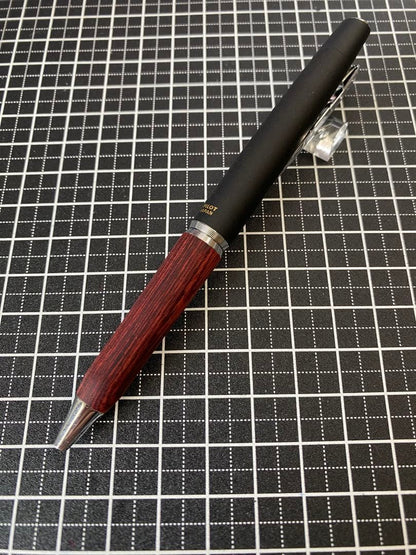 Pilot Fumikaru Nanbu iron ballpoint pen BFU-7SR-NA with black ink, no accessories, made of Nanbu iron