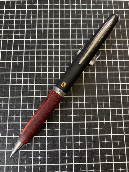 Pilot Fumikaru Nanbu iron ballpoint pen BFU-7SR-NA with black ink, no accessories, made of Nanbu iron
