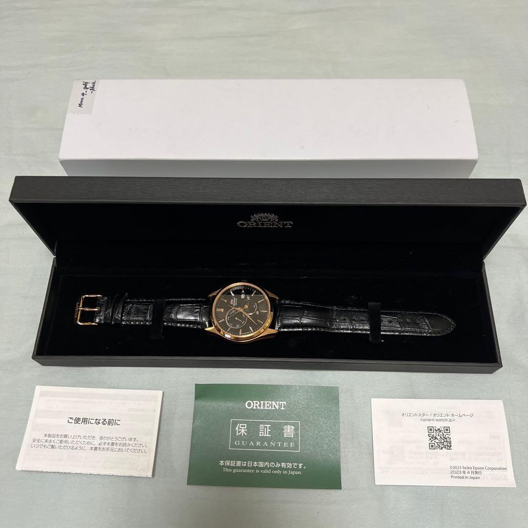 ORIENT Sun Moon GBX-AA0 Automatic Men's Watch — Japanese