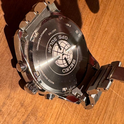 SEIKO SBXB109 Solar Men's Watch — Japanese