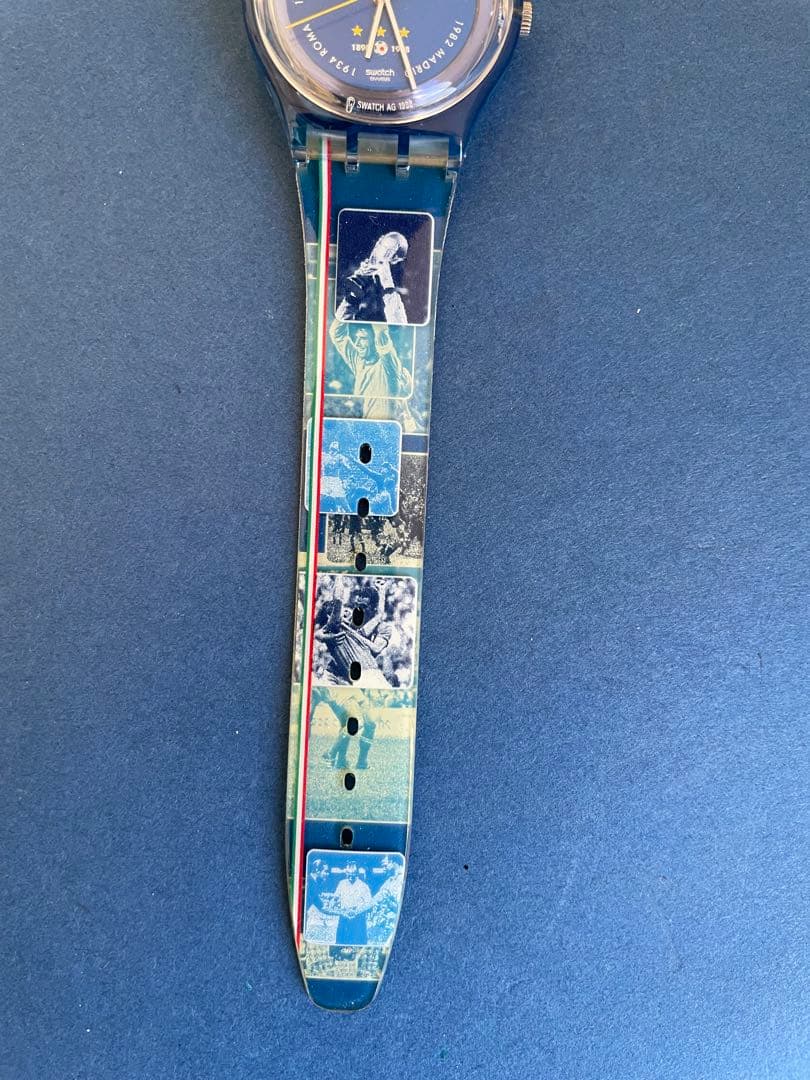 swatch スウォッチ腕時計 イタリアサッカー100周年記念モデル Quartz Men's — Japanese
