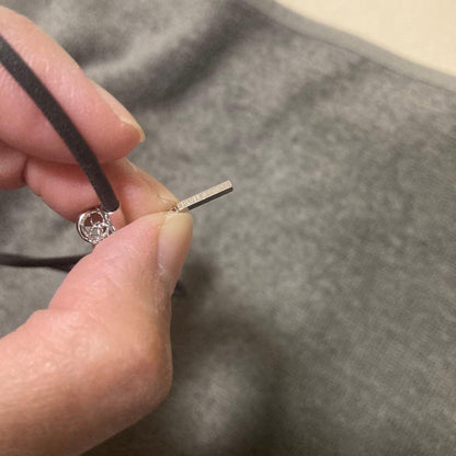 Perlita ring and necklace set featuring white gold with beautiful cute pearls