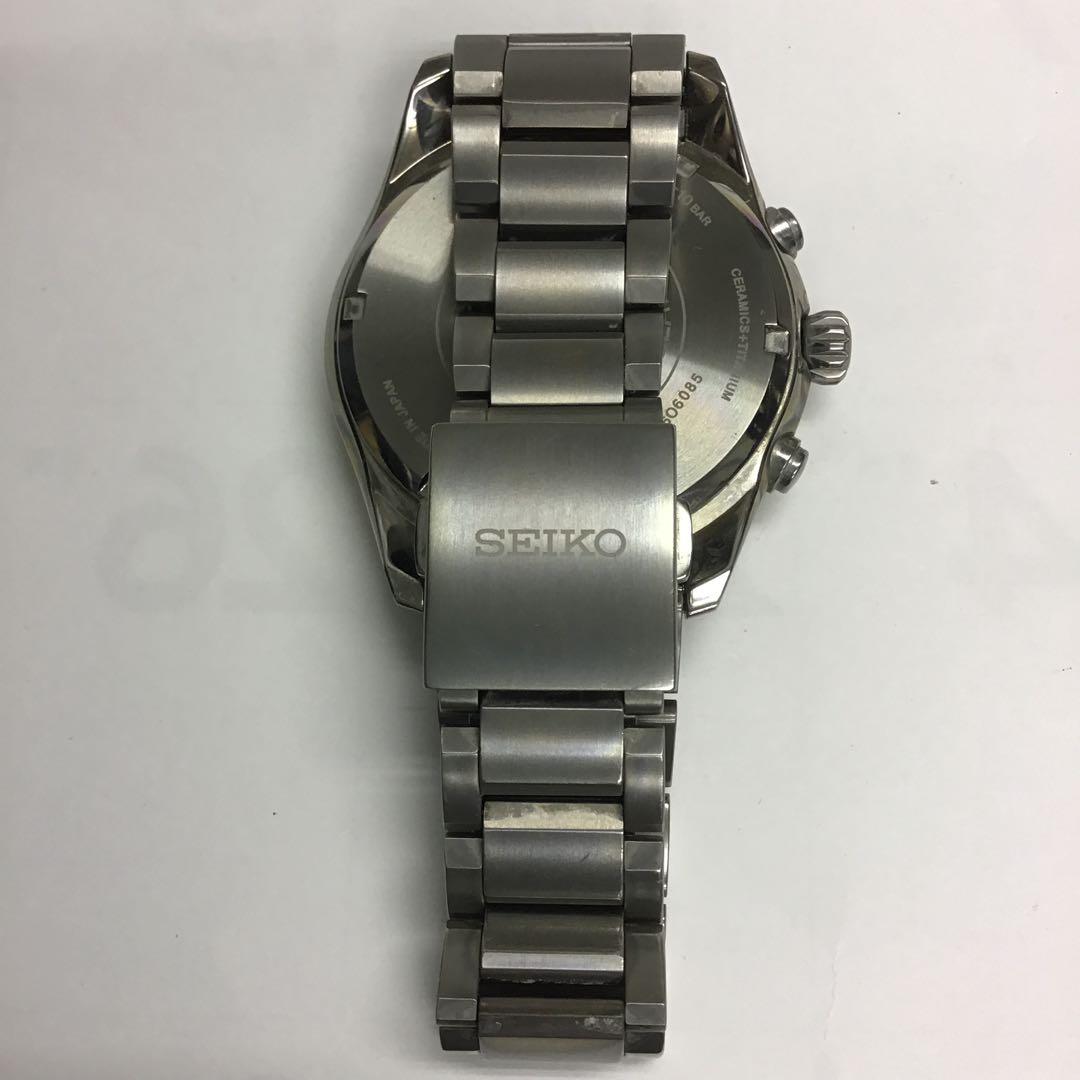 SEIKO Astron GPS Solar Titanium Men's Watch — Japanese