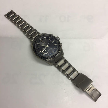 SEIKO Astron GPS Solar Titanium Men's Watch — Japanese