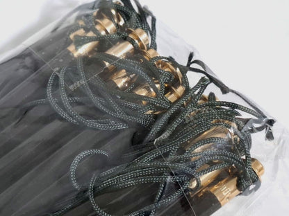 Retro Antique Mini Pencil set with 130 pieces including PILOT matte silver and PUBLICA pencils plus unbranded gold and black pencils