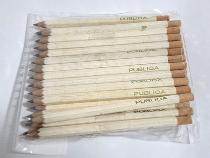 Retro Antique Mini Pencil set with 130 pieces including PILOT matte silver and PUBLICA pencils plus unbranded gold and black pencils
