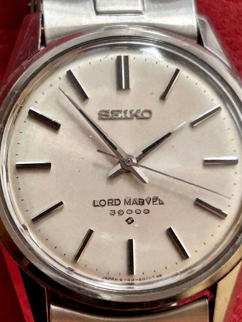 SEIKO 5740-8000 Manual Men's Watch — Japanese