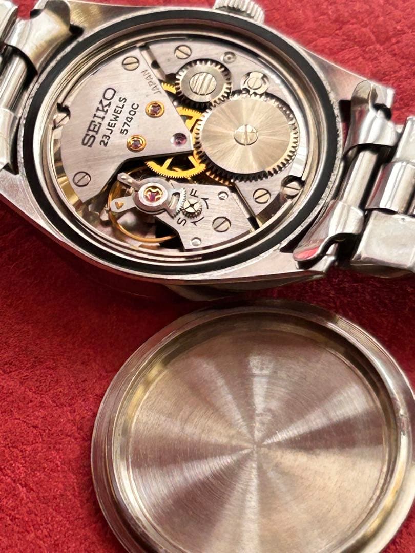 SEIKO 5740-8000 Manual Men's Watch — Japanese