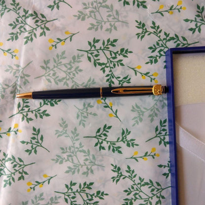 WATERMAN Hello Kitty ballpoint pen in dark blue color with Hello Kitty character design