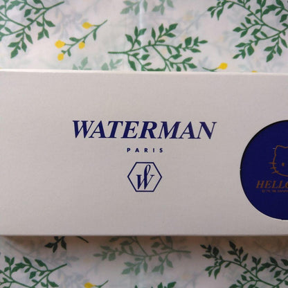 WATERMAN Hello Kitty ballpoint pen in dark blue color with Hello Kitty character design