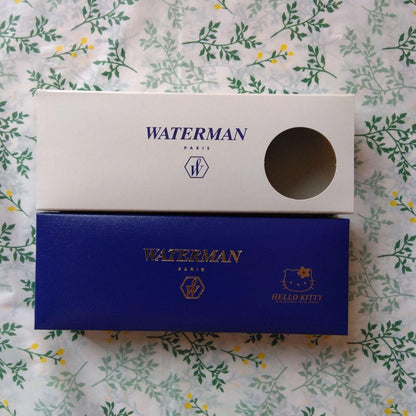 WATERMAN Hello Kitty ballpoint pen in dark blue color with Hello Kitty character design