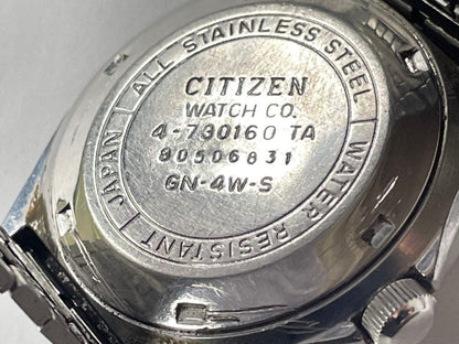 Citizen CQ 4-739160 TA Quartz Men's Watch — Japanese