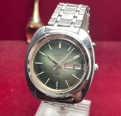 ORIENT Chrono Ace Green Automatic Men's Watch — Japanese