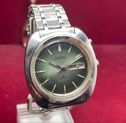 ORIENT Chrono Ace Green Automatic Men's Watch — Japanese