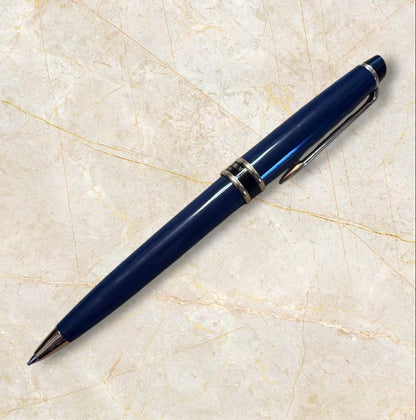 Waterman mechanical pencil made in France with sleek metallic body and fine lead tip