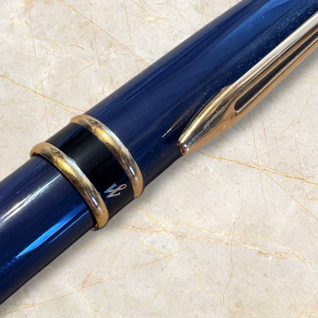 Waterman mechanical pencil made in France with sleek metallic body and fine lead tip
