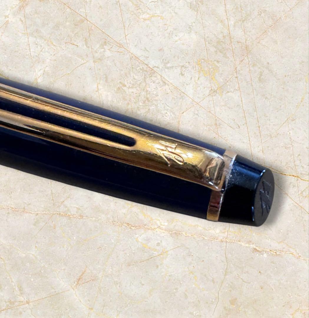Waterman mechanical pencil made in France with sleek metallic body and fine lead tip