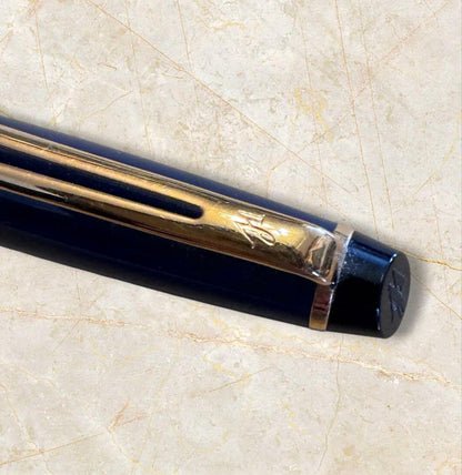 Waterman mechanical pencil made in France with sleek metallic body and fine lead tip
