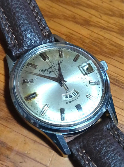 ORIENT Olympia Orient Weekly Swimmer 21 Tobiuo Manual Men's Watch — Japanese