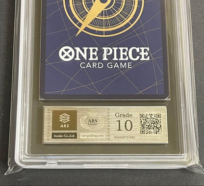 ARS Grade10 One Piece Monkey D. Luffy R — OP10-034 — Japanese