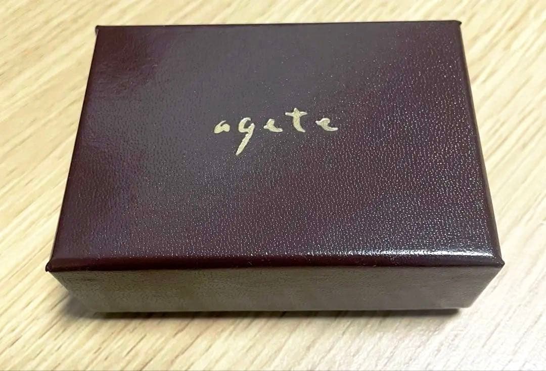 Agete Necklace with silver chain and charm, unopened and unused since June purchase