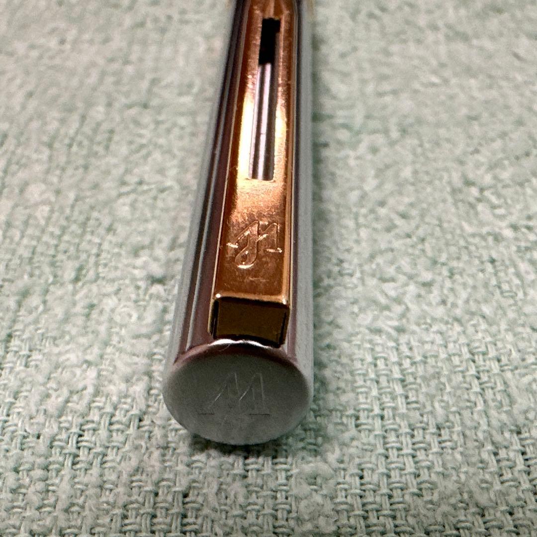 Waterman Paris ballpoint pen model B-16 in silver and gold with dedicated case